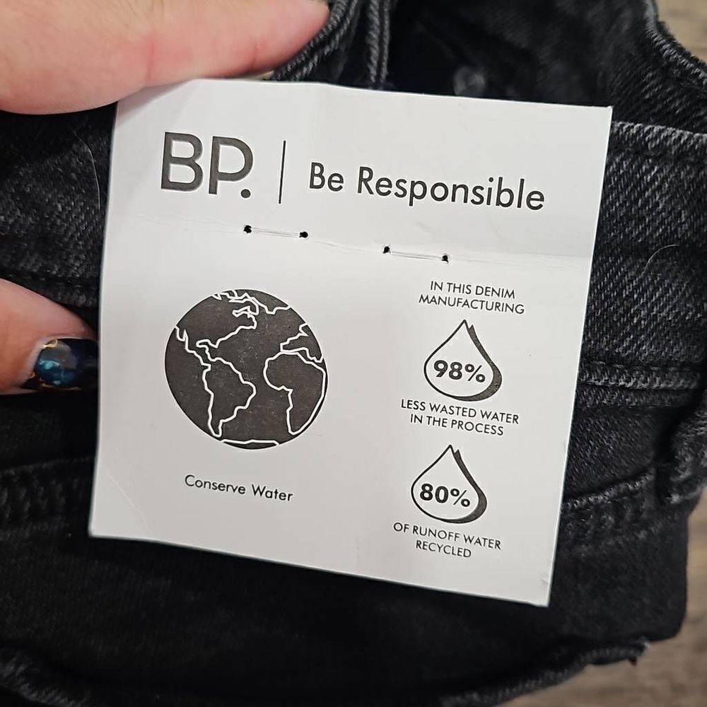 B.P Mid Rise Denim Shorts - Picture 3 of 9